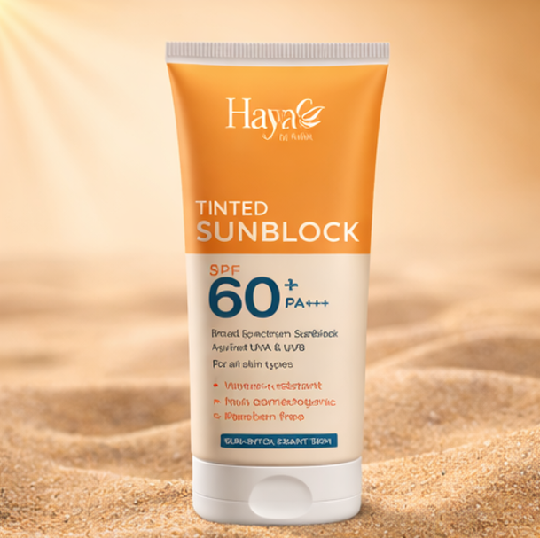 Tinted Sunblock - Broad Spectrum Protection